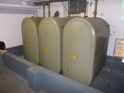 Stahl Batterietankanlage