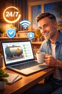 Online Tankprüfung 24-7 Online Tankprüfung 24-7